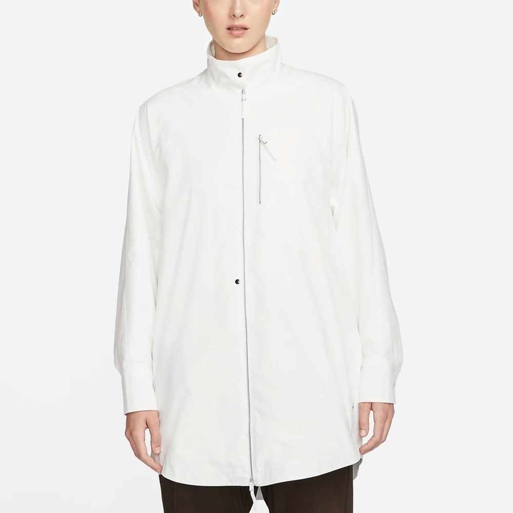 Nike ESC Women's Shirt Jacket Sz M In White